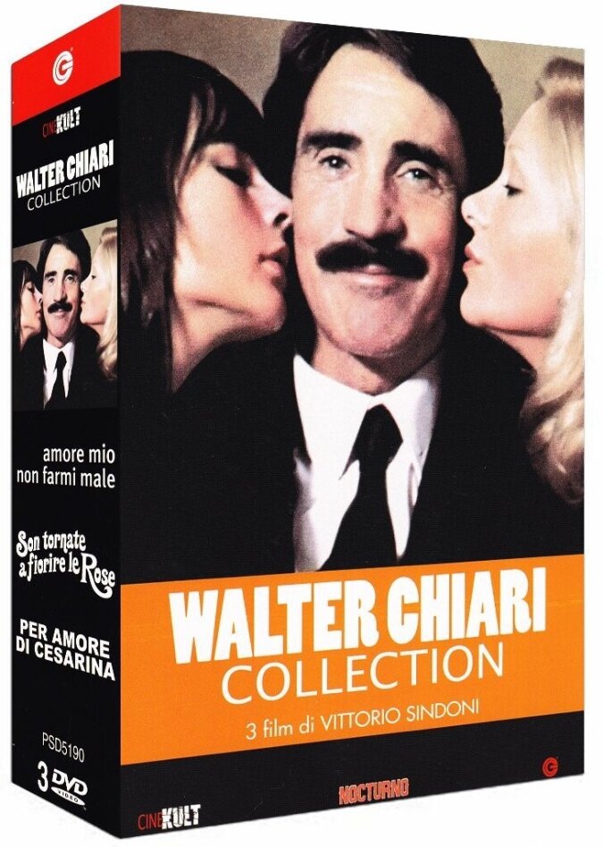 Walter Chiari Collection - Amore mio non farmi male / Son tornate a fiorire le rose / Per amore di Cesarina 3 DVD