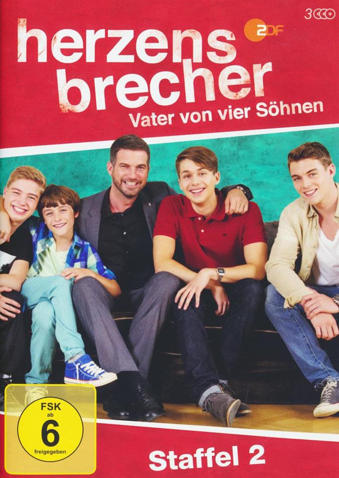 Herzensbrecher - Vater von vier Söhnen - Staffel 2 3 DVDs