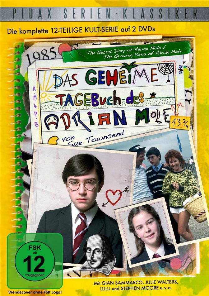Das geheime Tagebuch des Adrian Mole - 13 3/4 - Die komplette Serie (Pidax Serien-Klassiker 2 DVDs)