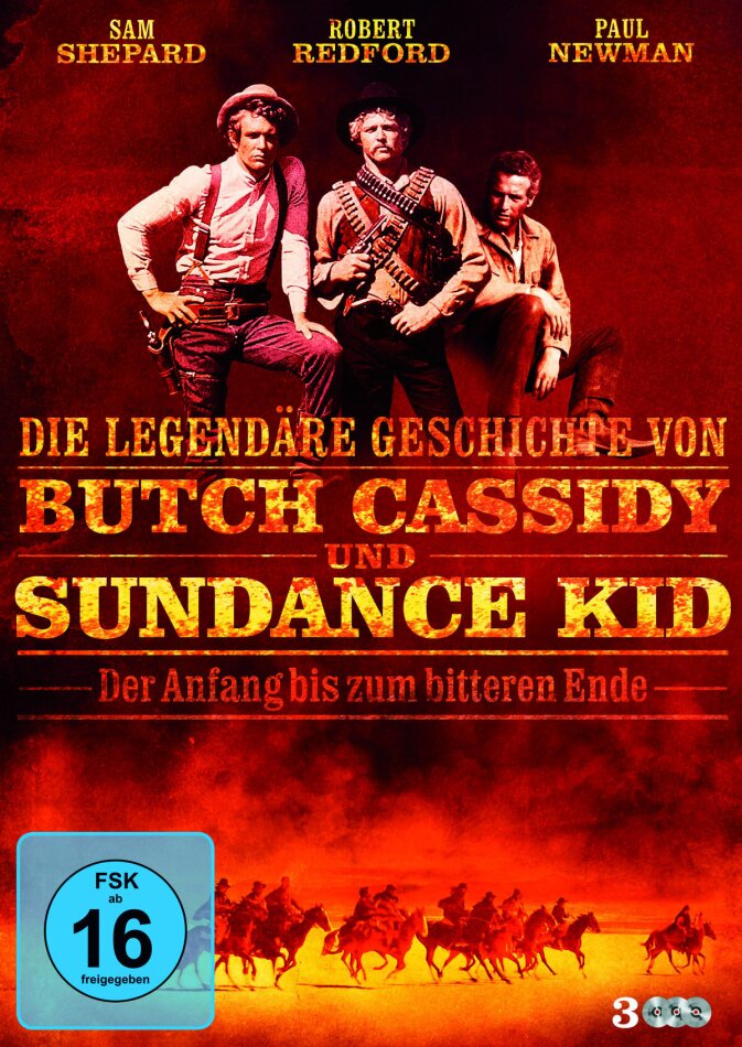 Die legendäre Geschichte von Butch Cassidy und Sundance Kid - Der Anfang bis zum bitteren Ende 3 DVDs