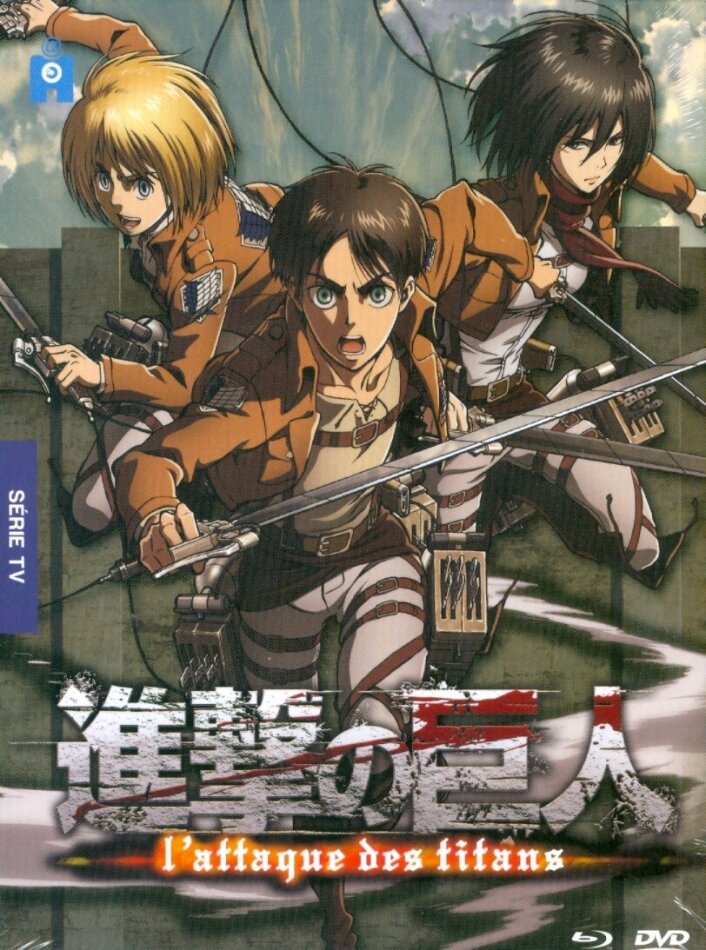 L'attaque des Titans - Box 2 - Épisodes 14 à 25 2 Blu-ray + 2 DVD