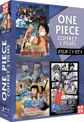 One Piece - Les films Vol. 7 - 9 - Coffret 3 films (3 Blu-ray)