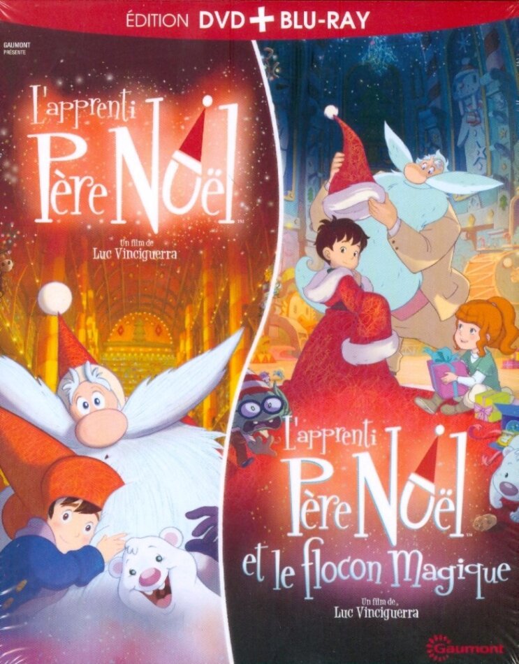 L'apprenti Père Noël (2010) / L'apprenti Père Noël et le flocon magique (2013) 2 Blu-ray + 2 DVD
