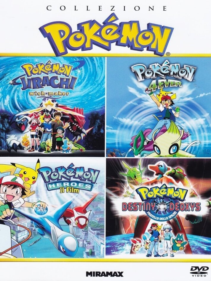 Collezione Pokémon 4 DVD