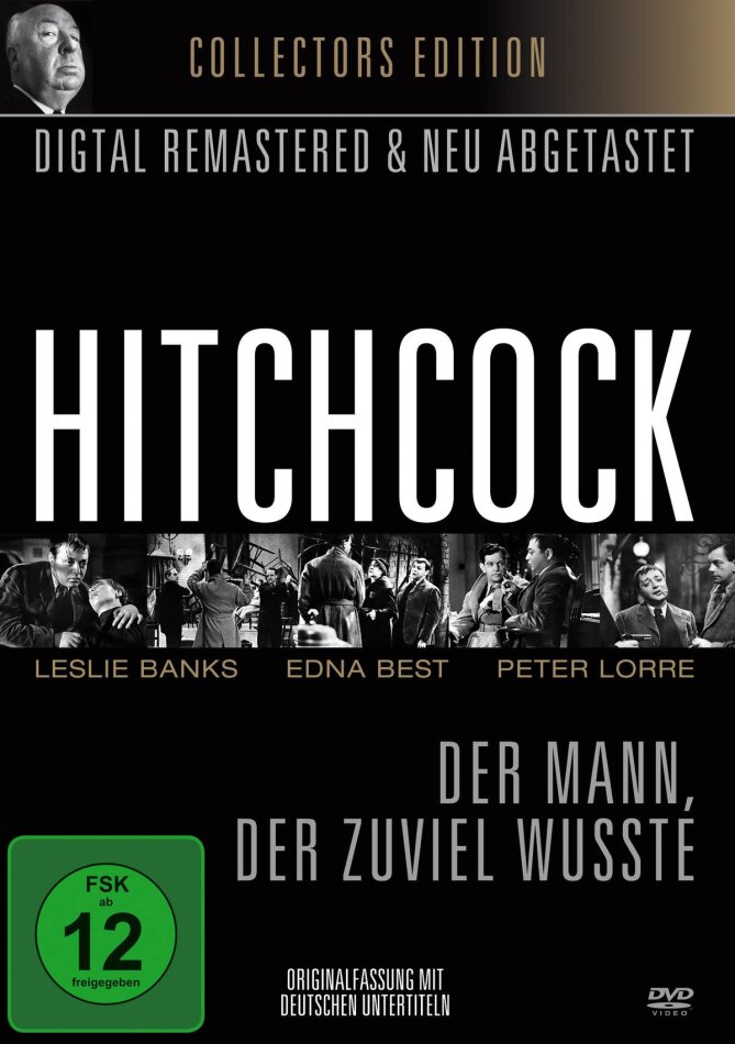 Der Mann, der zuviel wusste (1934) Collector's Edition, Remastered, s/w