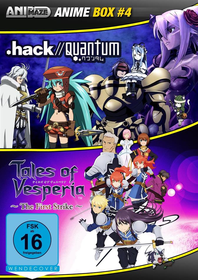 Anime Box 4 - .hack//Quantum / Tales of Vesperia: The First Strike 2 DVDs