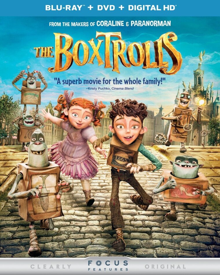 The Boxtrolls (2014) Blu-ray + DVD