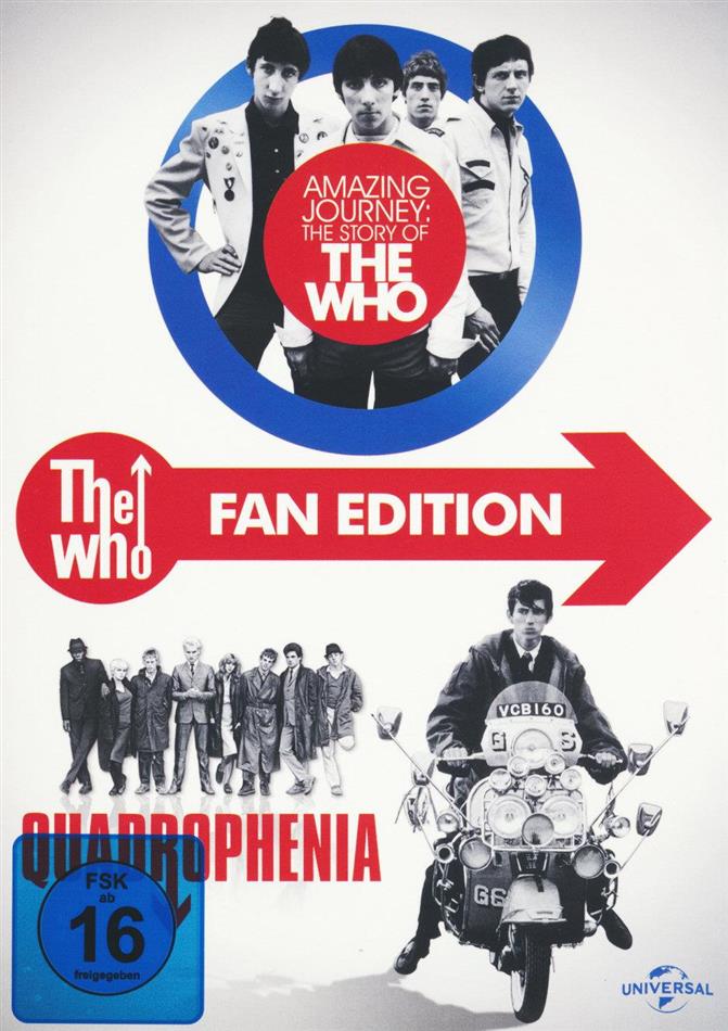 The Who - Fan Edition - Amazing Journey: The Story of The Who / Quadrophenia (Limited Fan Edtion 3 DVDs)
