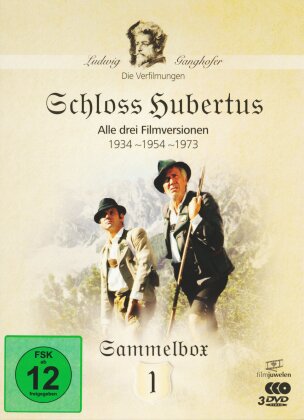 Schloss Hubertus - Sammelbox 1 - 1934 / 1954 / 1973 (Filmjuwelen, 3 DVDs)