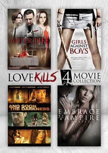 After.Life / Girls Against Boys / And Soon the Darkness / Embrace of the Vampire - Love Killls 4 Movie Collection 4 DVDs