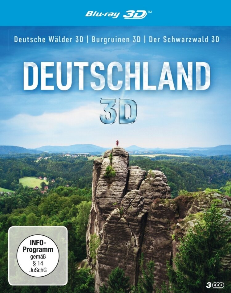 Deutschland - Deutsche Wälder / Burgruinen / Der Schwarzwald 3 Blu-ray 3D (+2D)