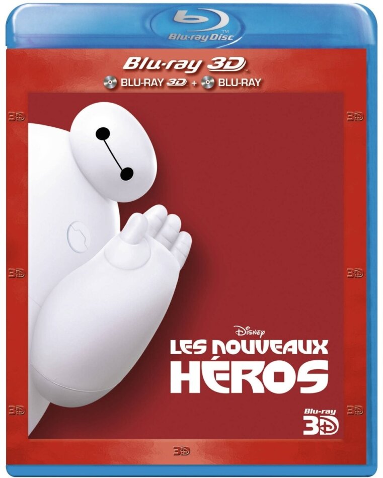 Les Nouveaux Héros (2014) Blu-ray 3D + Blu-ray