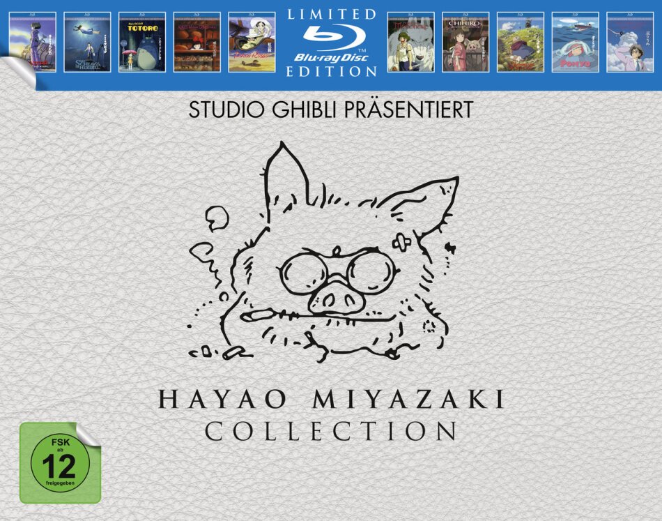 Hayao Miyazaki Collection - Limited Edition (10 Blu-rays + 1 DVD)