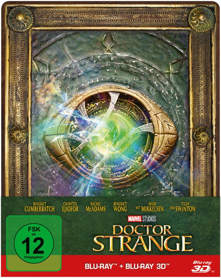 Doctor Strange (2016) Limited Edition, Steelbook, Blu-ray 3D + Blu-ray