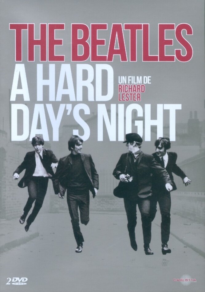 The Beatles - A Hard Day's Night Edition Collector, 50ème anniversaire, b/w, 2 DVDs