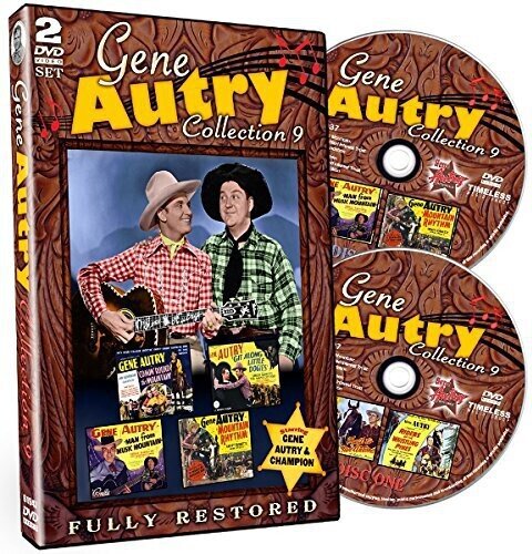 Gene Autry Collection 9 2 DVDs
