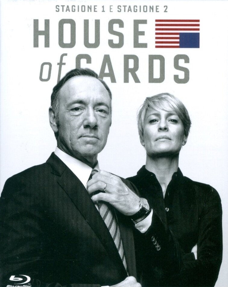 House of Cards - Stagione 1 & 2 8 Blu-rays
