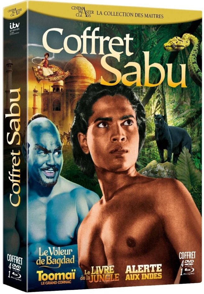 Coffret Sabu 4 DVD + Blu-ray
