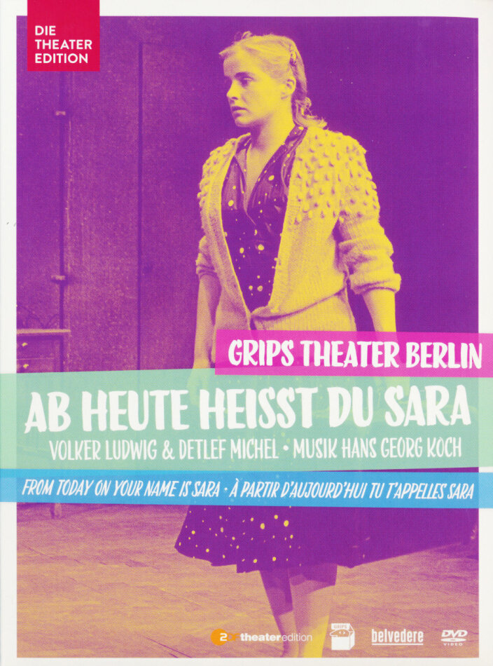 Ab heute heisst du Sara - Grips Theater Berlin (1990) Die Theater Edition, 2 DVD