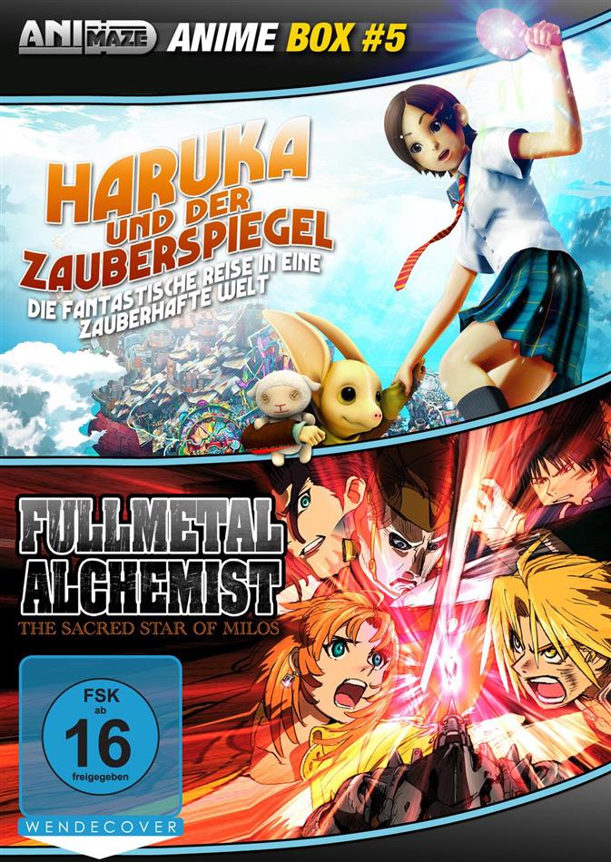 Anime Box 5 - Haruka und der Zauberspiegel / Fullmetal Alchemist: The Sacred Star of Milos 2 DVDs