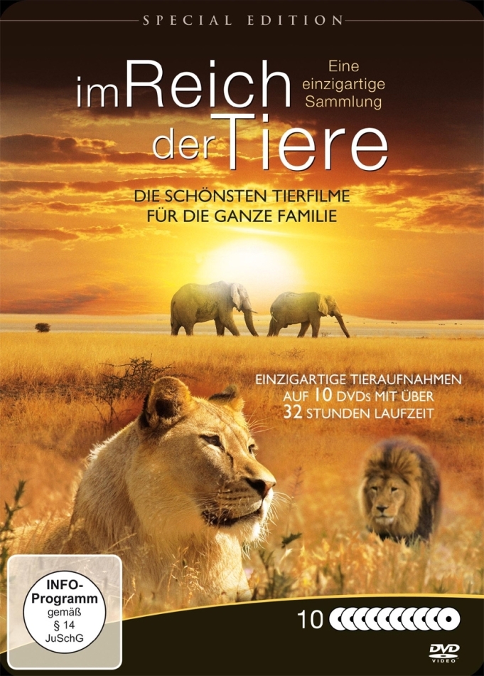 Im Reich der Tiere Edizione Speciale, Steelbox, 10 DVD