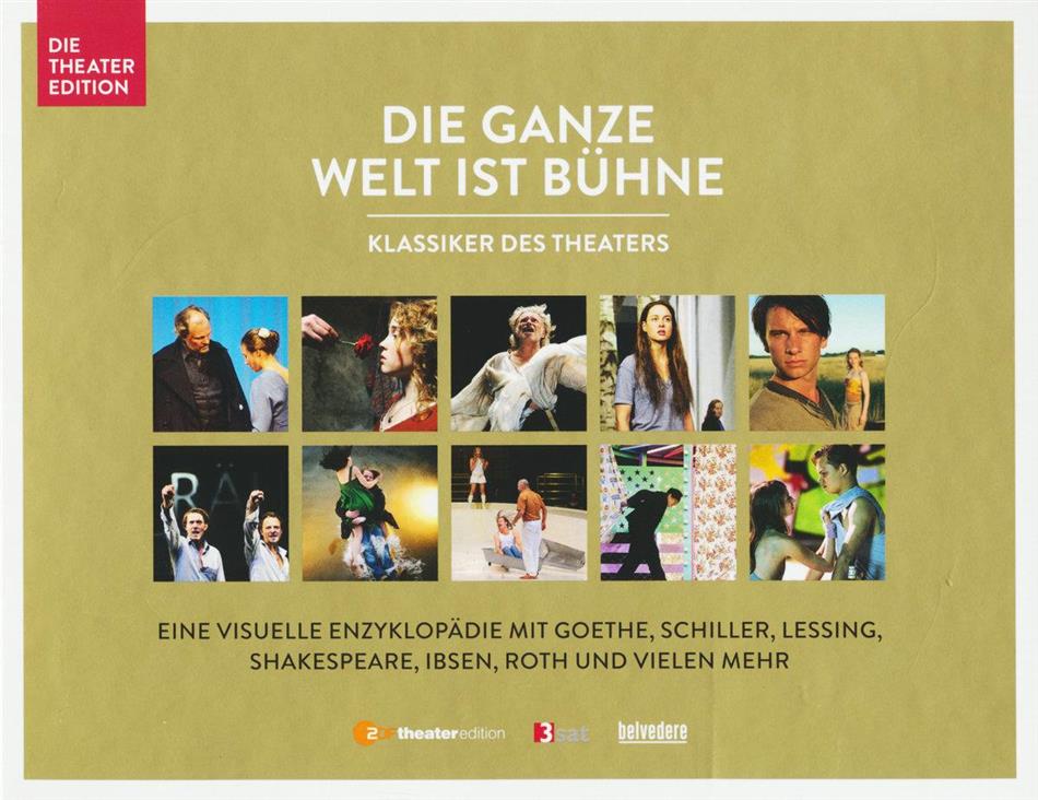 Die ganze Welt ist Bühne - Klassiker des Theaters Die Theater Edition, 10 DVD