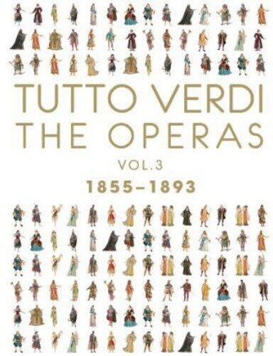 Various Artists - Tutto Verdi - Operas Box Vol. 3 C Major, Unitel Classica, Tutto Verdi, 8 Blu-ray