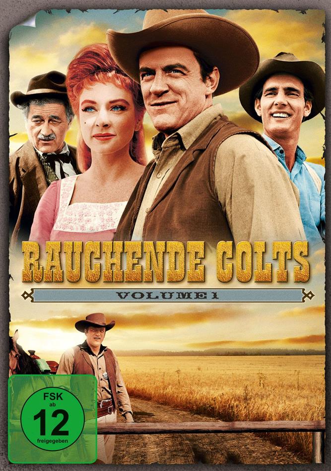 Rauchende Colts - Volume 1 b/w, 7 DVDs