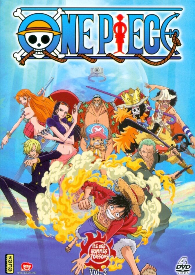 One Piece - L'île des Hommes Poissons - Vol. 3 4 DVD