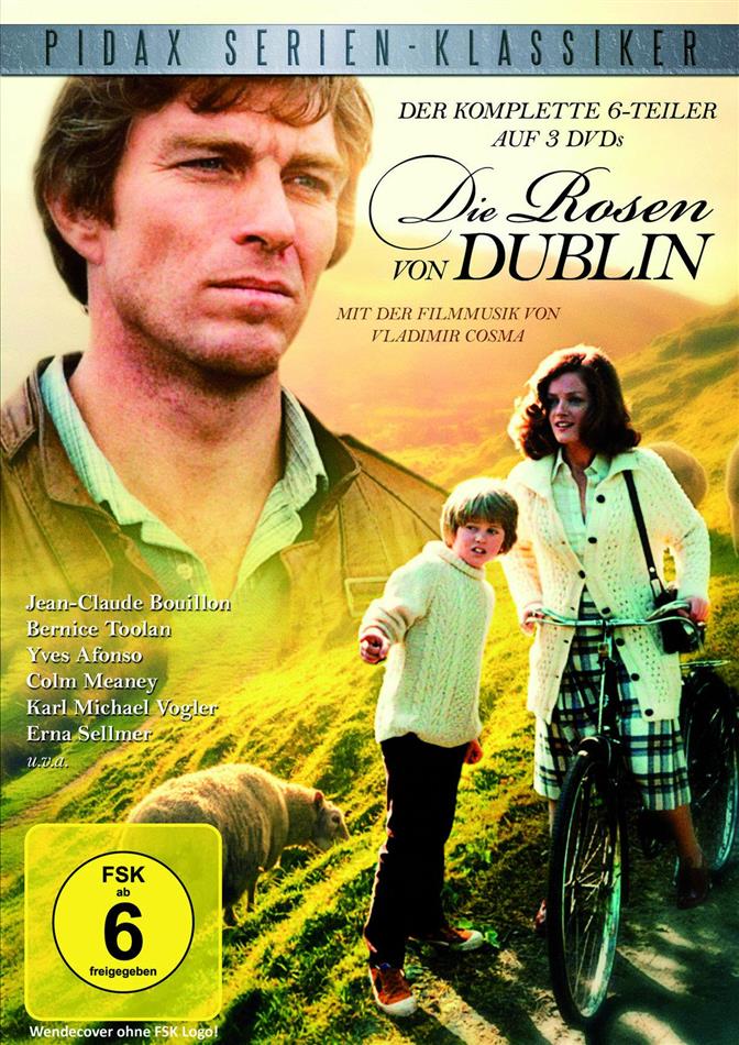 Die Rosen von Dublin - Die komplette 6-teilige Abenteuerserie Pidax Serien-Klassiker, 3 DVD