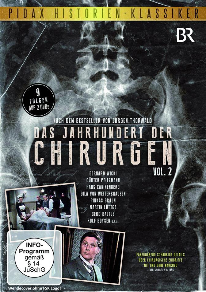 Das Jahrhundert der Chirurgen - Vol. 2 Pidax Historien-Klassiker, 2 DVDs