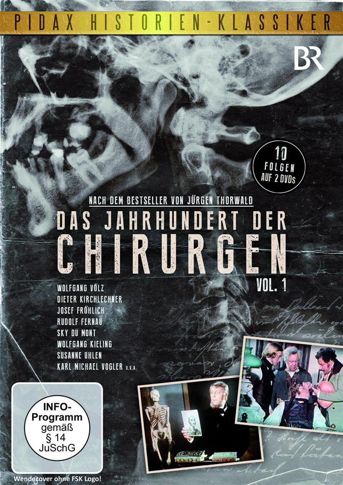 Das Jahrhundert der Chirurgen - Vol. 1 Pidax Historien-Klassiker, 2 DVDs