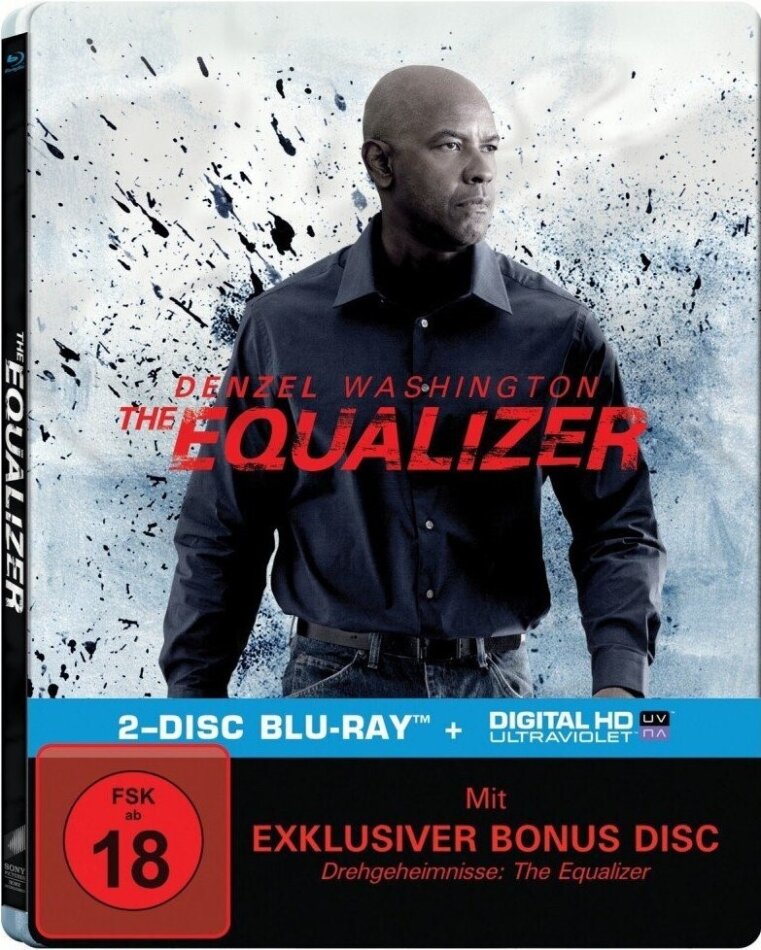 The Equalizer (2014) Steelbook, 2 Blu-rays