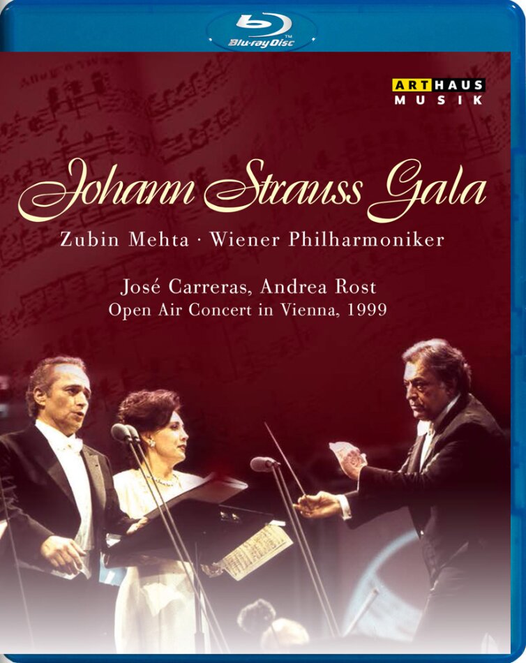 Wiener Philharmoniker, Zubin Mehta & José Carreras - Johann Strauss Gala Arthaus Musik