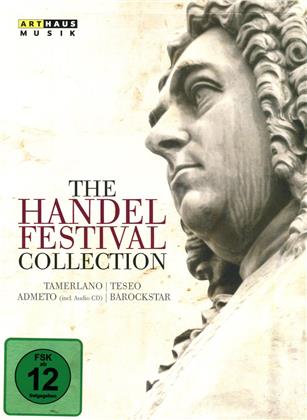 H&auml;ndel Festival Orchestra, Trevor Pinnock, Howard Arman & Wolfgang Katschner - The Handel Festival Collection - Admeto / Teseo / Tamerlano (Arthaus Musik, 6 DVDs + 2 CDs)