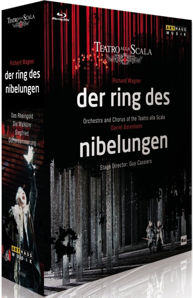 Orchestra of the Teatro alla Scala, René Pape & Lance Ryan - Wagner - Der Ring des Nibelungen Arthaus Musik, 4 Blu-rays