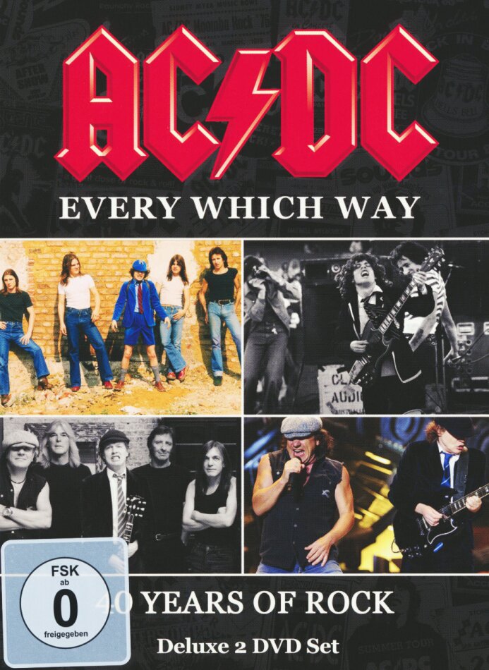 AC/DC - Every Which Way - 40 Years of Rock Inofficial, 2 DVDs