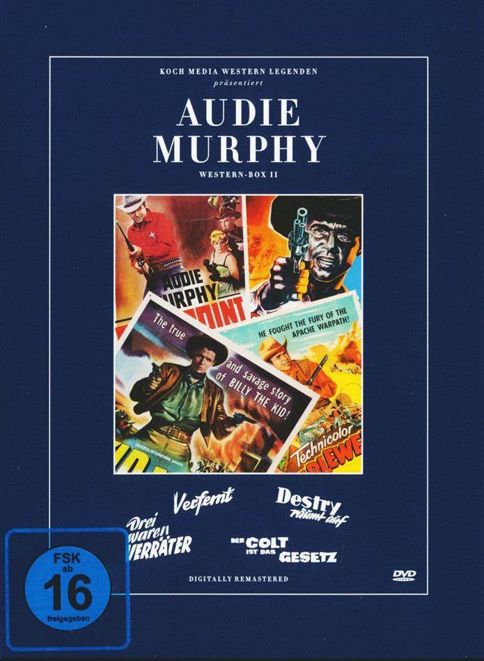 Audie Murphy - Western-Box 2 4 DVDs