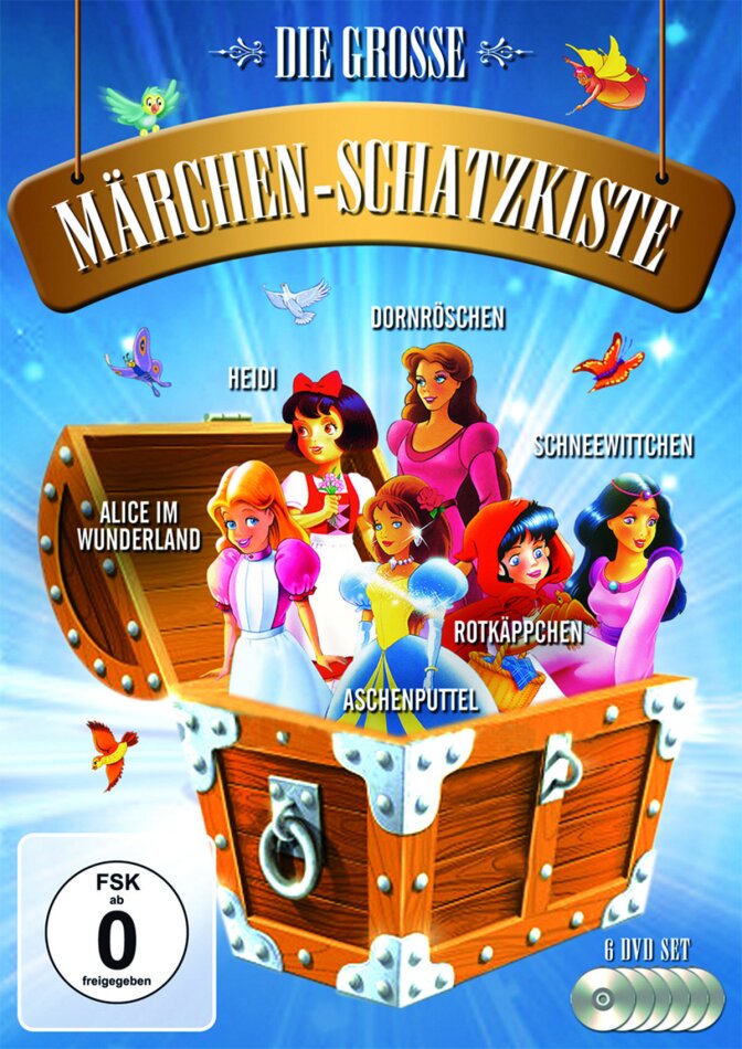 Die grosse Märchen Schatzkiste 6 DVDs