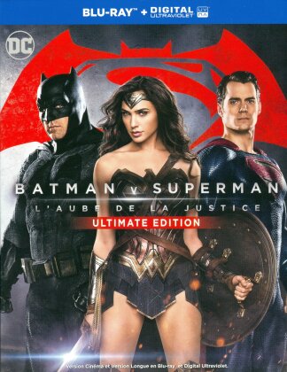 Batman v Superman - L&rsquo;Aube de la Justice (2016) (Version Cin&eacute;ma, Version Longue, &Eacute;dition Ultime, 2 Blu-ray)