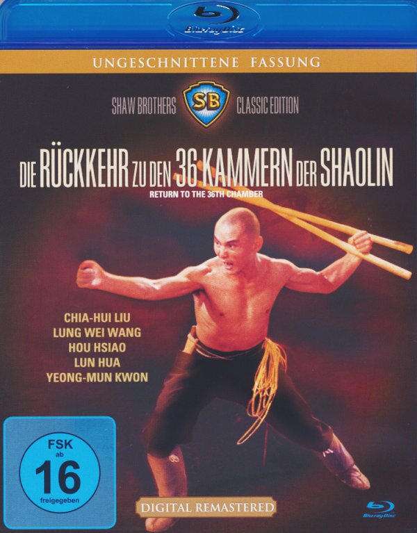 Die Rückkehr zu den 36 Kammern der Shaolin (1980) Uncut