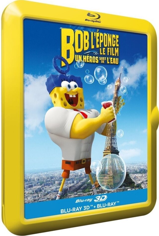 Bob l'éponge - Le Film - Un héros sort de l'eau (2015) Blu-ray 3D + Blu-ray