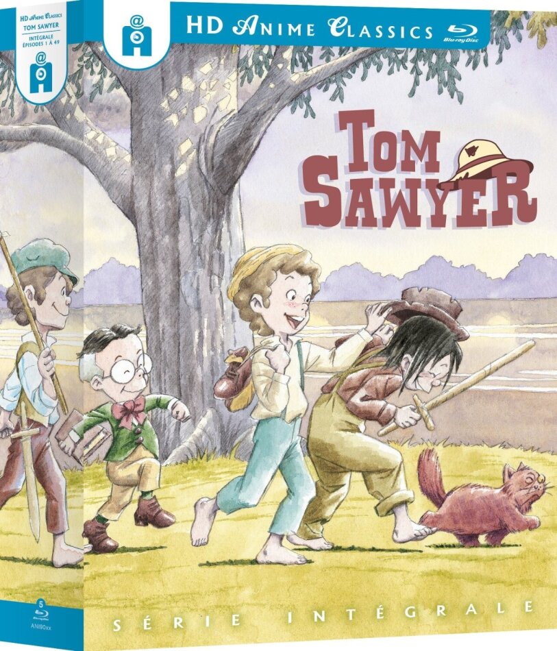 Tom Sawyer - Intégrale HD Anime Classics, 5 Blu-rays