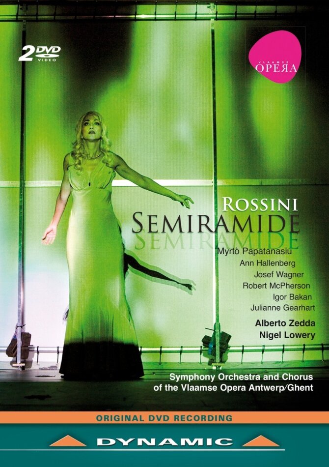 Vlaamse Opera Orchestra, Alberto Zedda & Myrtò Papatanasiu - Rossini - Semiramide Dynamic, 2 DVDs