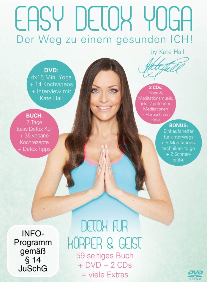 Easy Detox Yoga DVD + Audiolibro + CD
