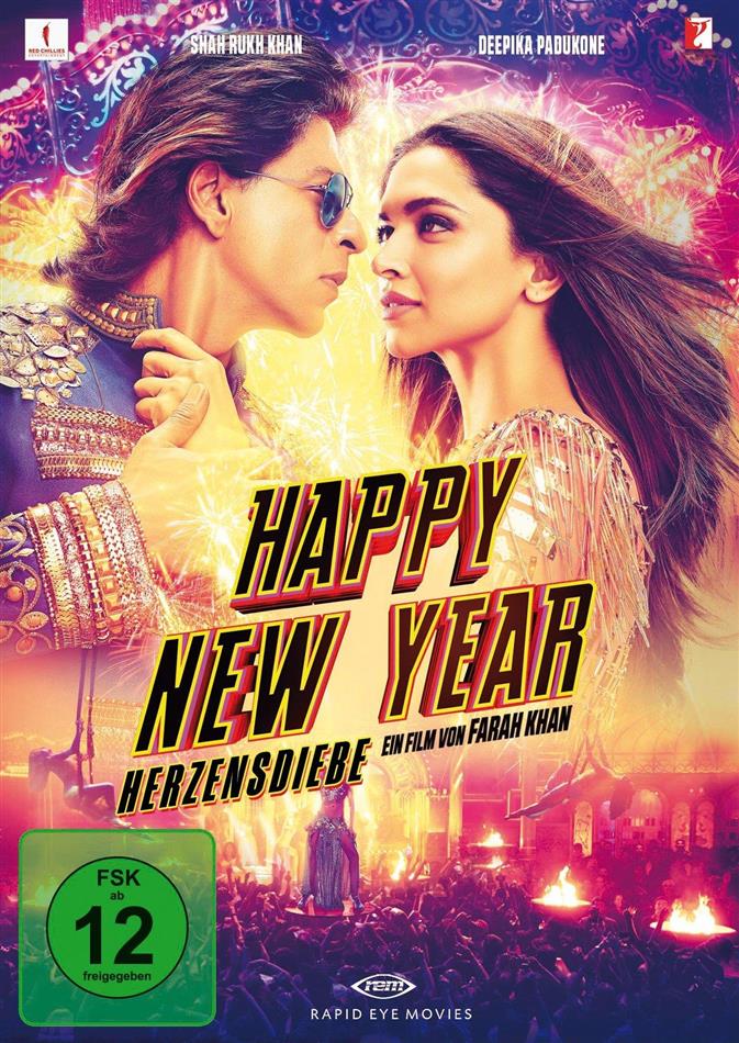 Happy New Year - Herzensdiebe (Limitierte Special Edition - Blu-Ray + 2 DVDs + Poster) (2014)