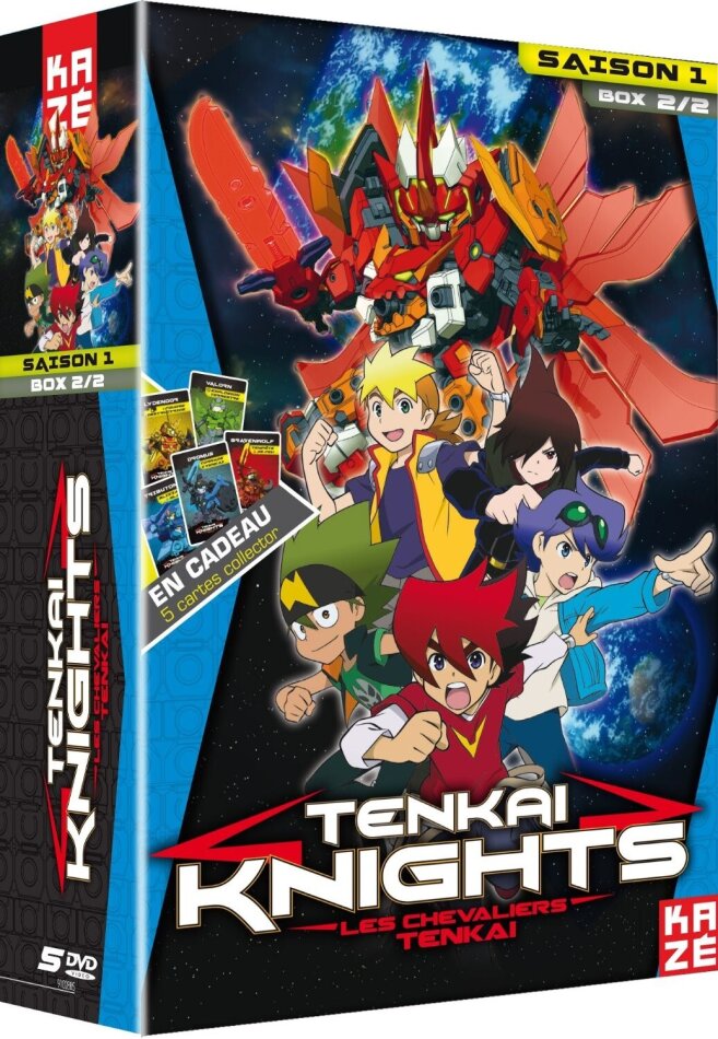 Tenkai Knights - Saison 1 - Box Vol. 2 5 DVD