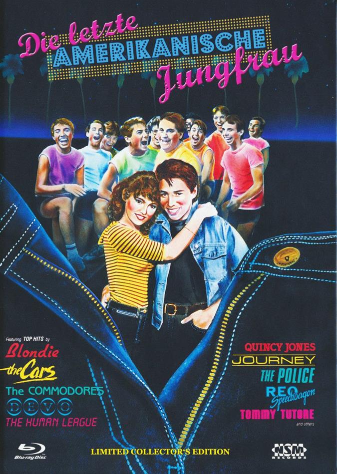 Die letzte amerikanische Jungfrau (1982) - Cover A - (Limited Uncut Collector's Edition Mediabook / Blu-ray & DVD) (1982)