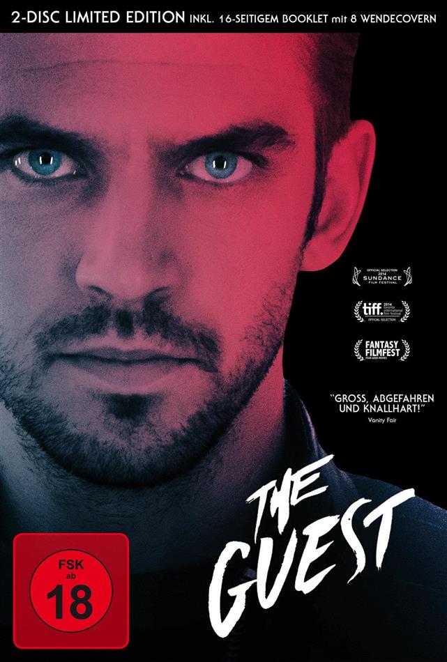 The Guest (2014) Jewel Case, Edizione Limitata, Blu-ray + DVD