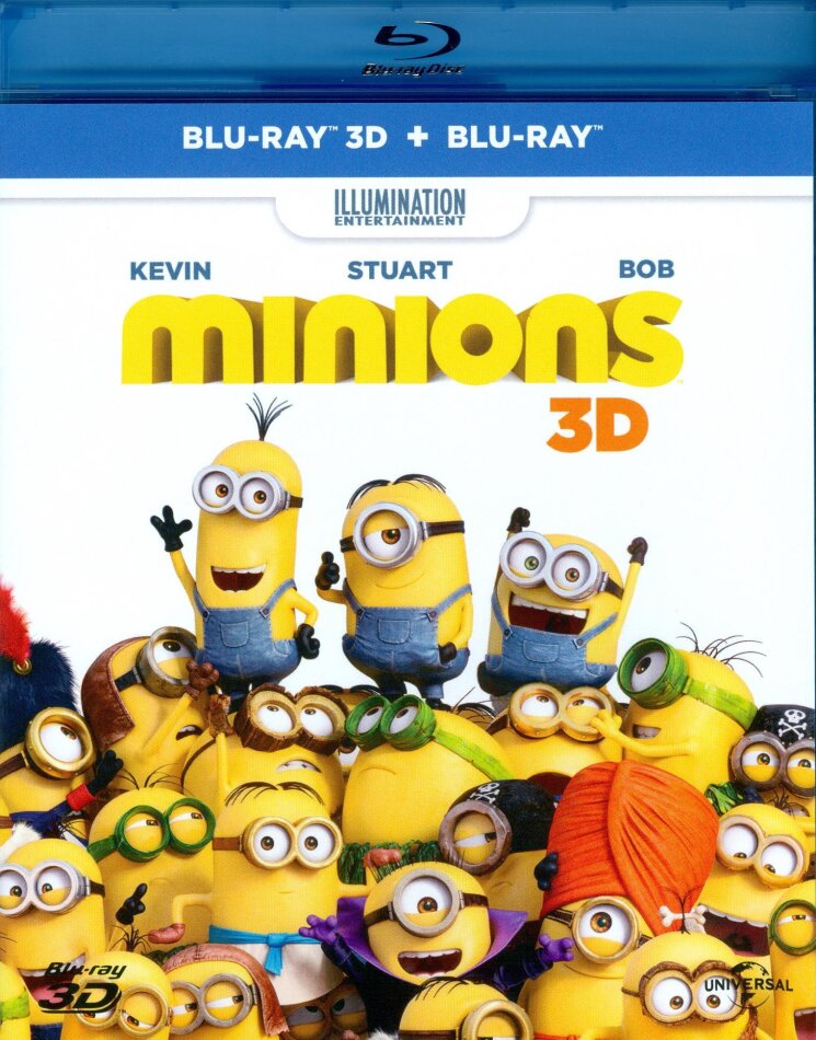 Minions (2015) Blu-ray 3D + Blu-ray